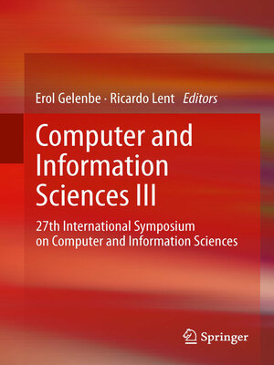 cover image of Computer and Information Sciences III
